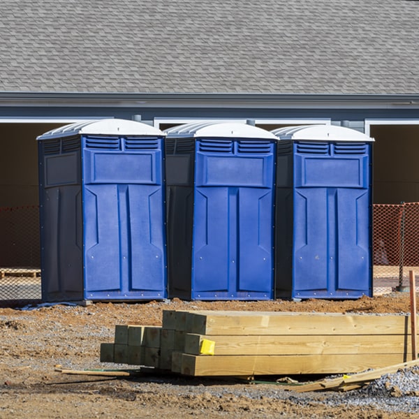 how do you dispose of waste after the portable toilets have been emptied in Northvale